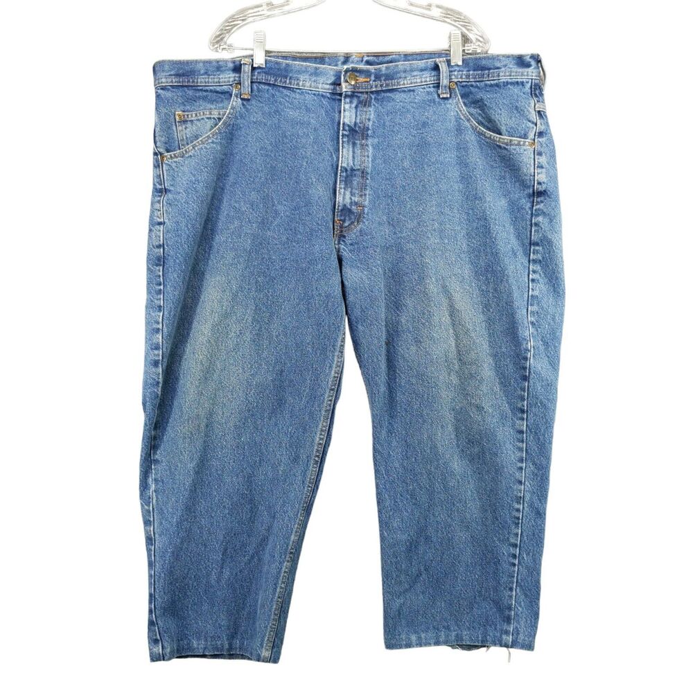 Key Denim Shorts Mens Size 44x28 Blue Denim 5 Pocket Belt Loops